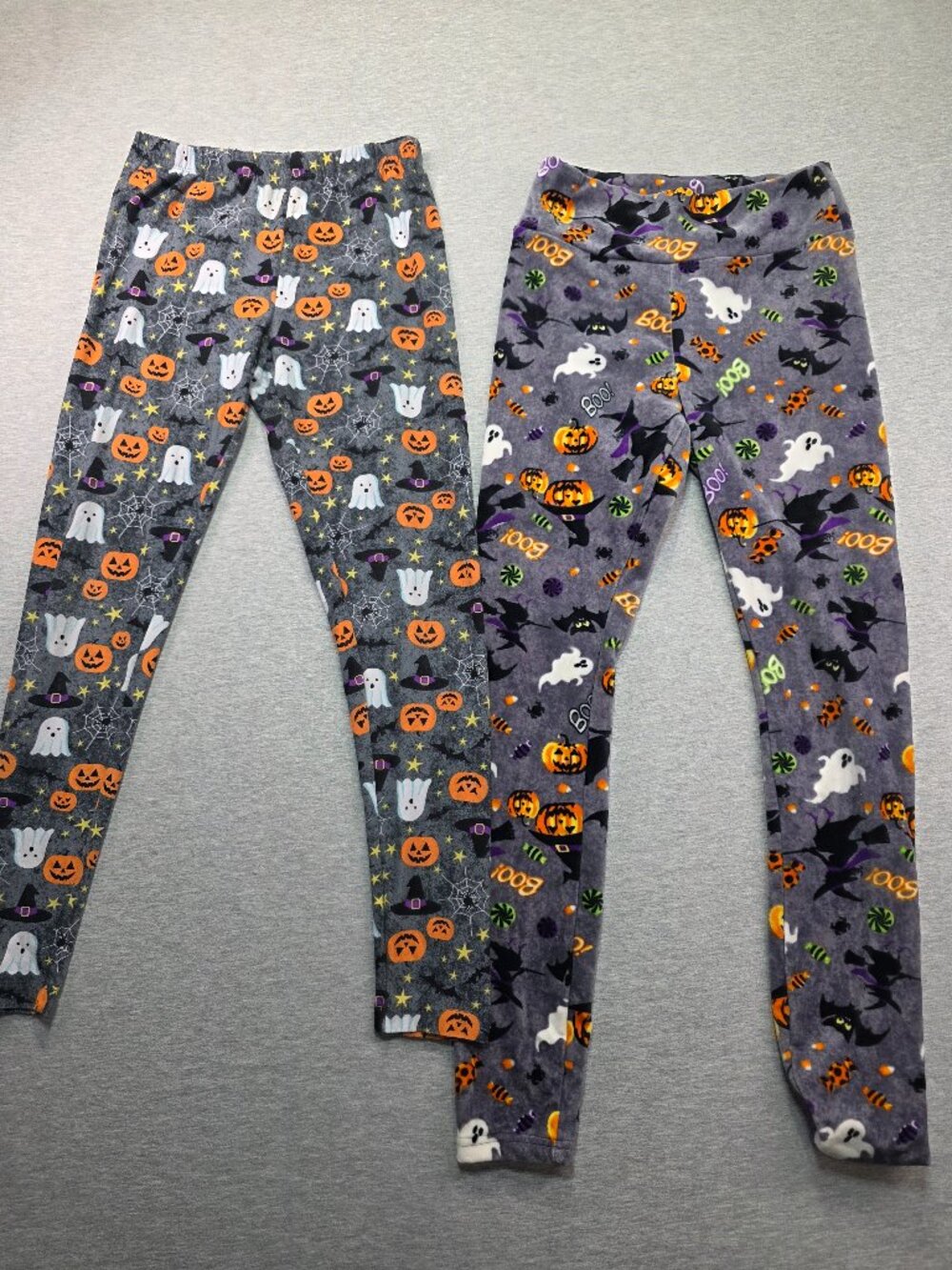 No Boundaries Halloween Leggings Bundle Lot of 2 Girls Size M 7-9